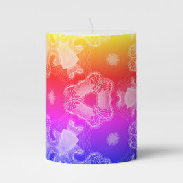 Caleidoscópio Puro/rosa/amarelo/design azul