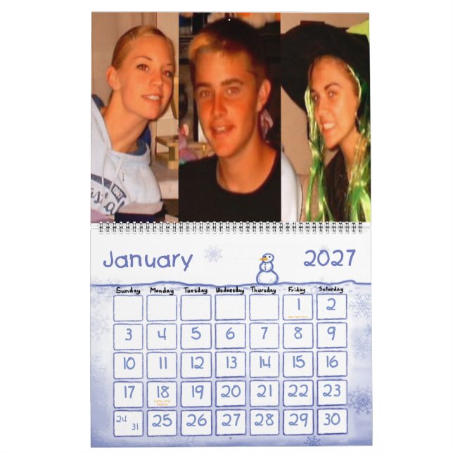 Calendário (Jan 2027)