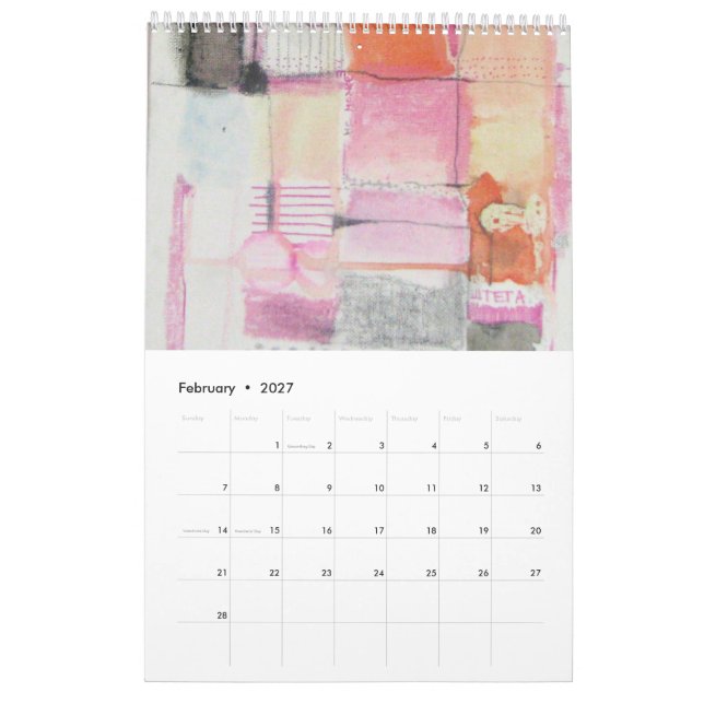 Calendário (Fev 2027)