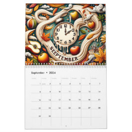 CALENDÁRIO ファンタジーと段階：夢のような12ヶ月