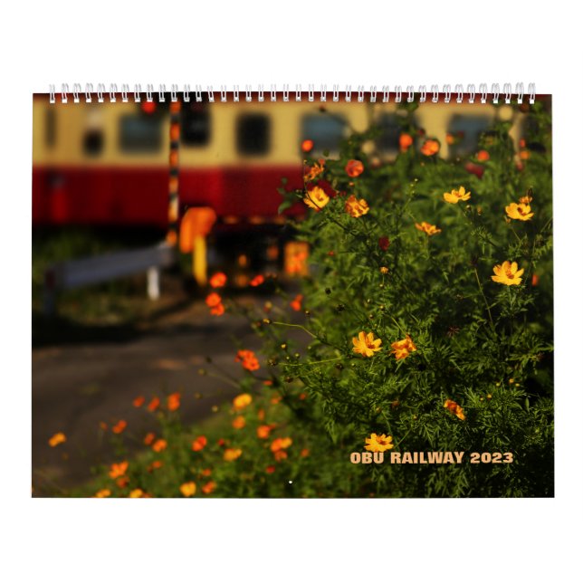 CALENDÁRIO 奥武鉄道カレンダー2023 (Capa)