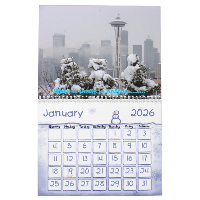 Calendário 0 seattle_master [1], EU AMO Seattle, MIM AMO O (Jan 2026)