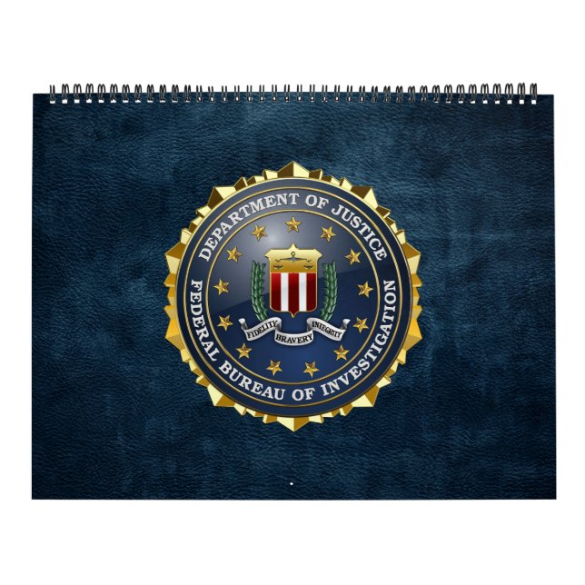Calendário [100] Edição Especial do FBI (Capa)