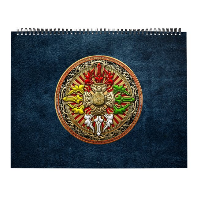 Calendário [100] Tibetano - Dupla Dorje Mandala (Capa)