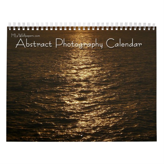 Calendário 12 Meses de Fotografia Abstrata, 2ª Edição (Capa)
