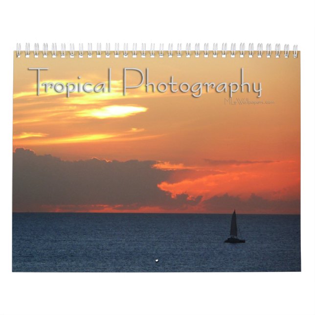 Calendário 12 Meses de Fotografia Tropical, 1ª Edição (Capa)