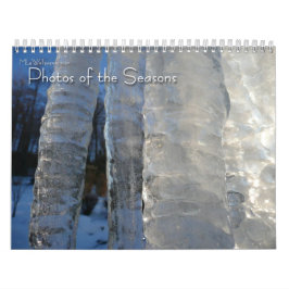 Calendário 12 meses de fotos das estações, 1rua Edition