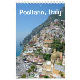 Calendário 12 meses Positano