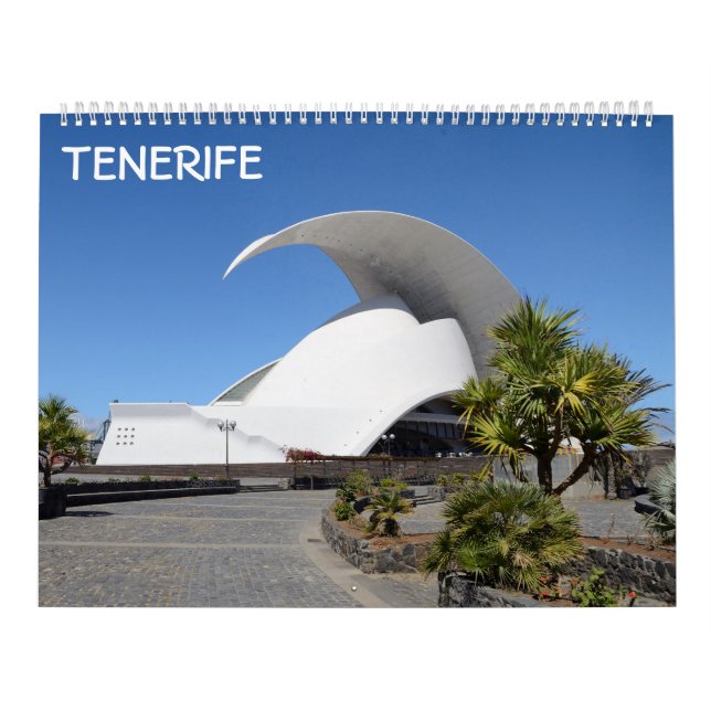 Calendário 12 meses Tenerife (Capa)