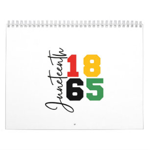 Calendário 18 de junho de 1865 Dia da Independência Real