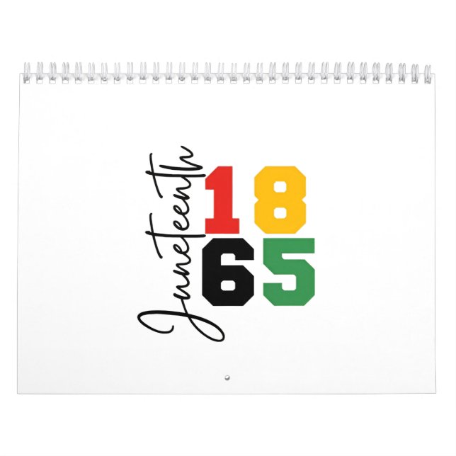 Calendário 18 de junho de 1865 Dia da Independência Real (Capa)