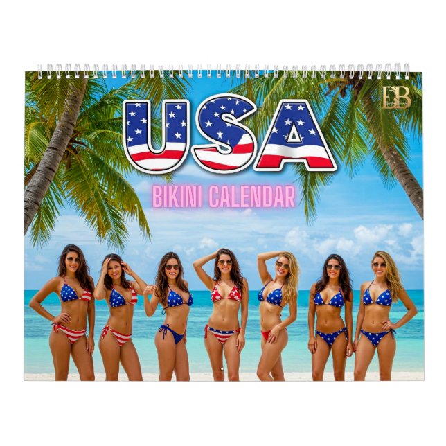 Calendário 1 de Bikini EUA (Capa)