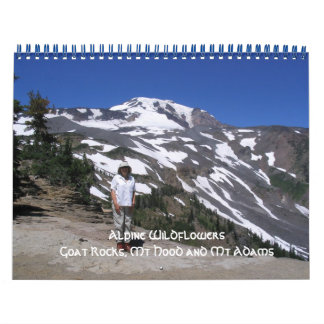 Calendário 1, Rochas de Goat, Mt Hood e M...