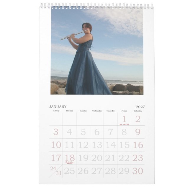 Calendário 2007 da família          de Bruce (Jan 2027)