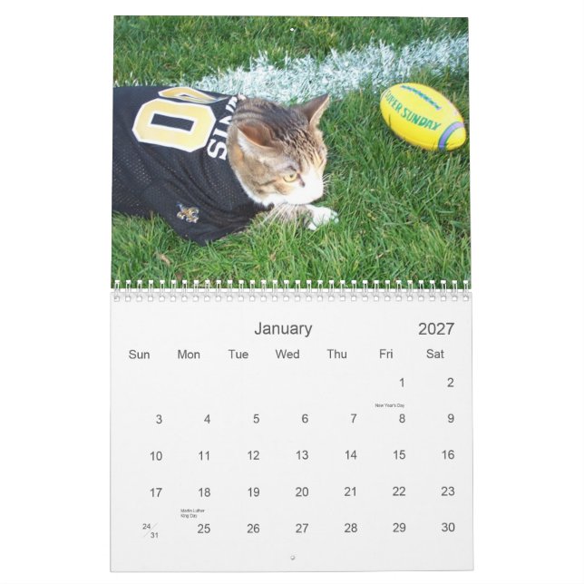 Calendário 2008 de Emma (Jan 2027)