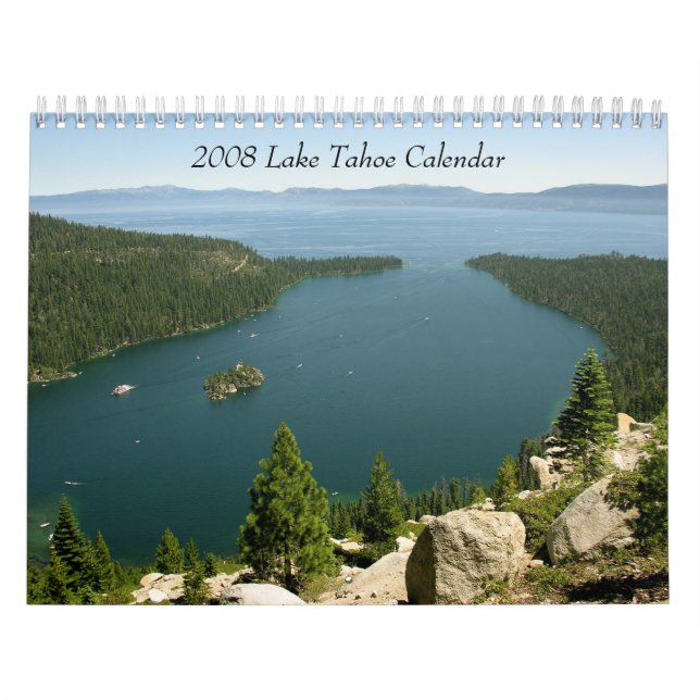 Calendário 2008 de Lake Tahoe (Capa)