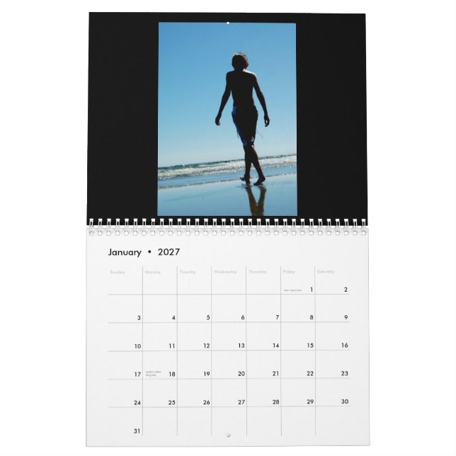 Calendário 2008 por Diana Carroll (Jan 2027)