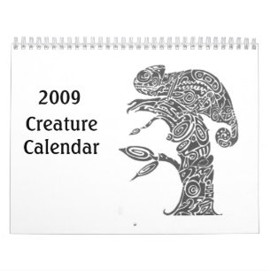 Calendário 2009 da criatura