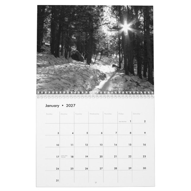 Calendário 2009 da fotografia da natureza de (Jan 2027)
