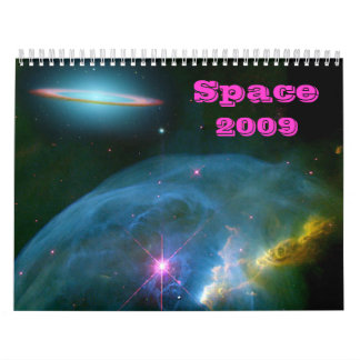 Calendário 2009 do espaço