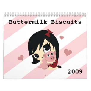 Calendário 2009 dos biscoitos de soro de leite