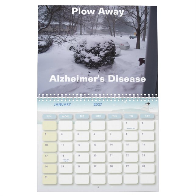 Calendário 2010 da consciência de Alzheimer… (Jan 2027)