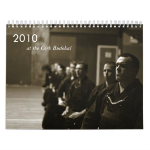 Calendário 2010 de Budokai da cortiça
