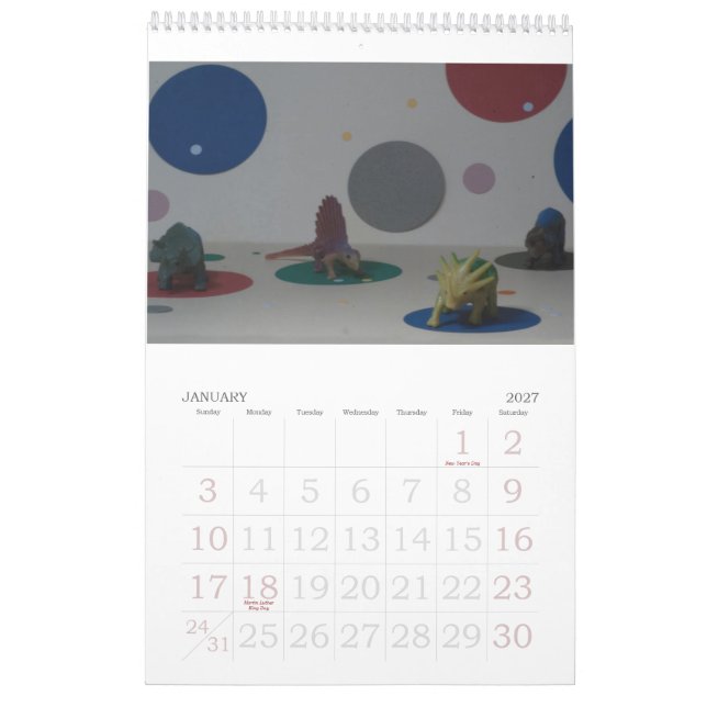 Calendário 2010: Um Ano Em Dinossauros (Jan 2027)