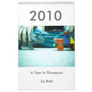 Calendário 2010: Um Ano Em Dinossauros