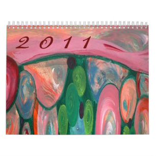 Calendário 2011 abstrato