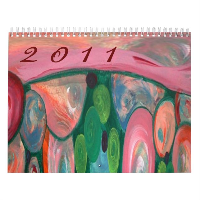 Calendário 2011 abstrato (Capa)
