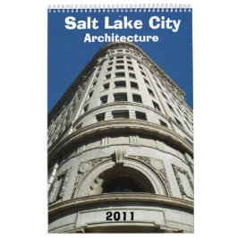 Calendário 2011 da arquitetura de Salt Lake City