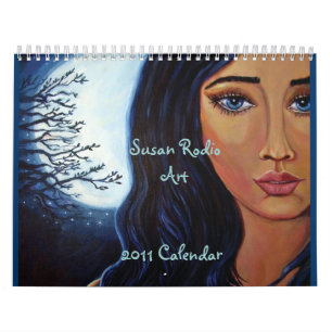 Calendário 2011 da arte da fantasia pela arte de