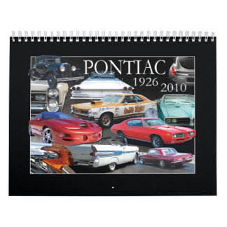 CALENDÁRIO 2011 DE PONTIAC