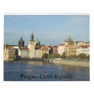 Calendário 2011 de Praga, fotos da república che