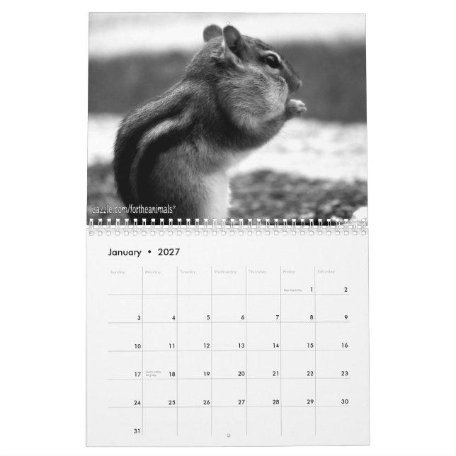 Calendário 2011 do Chipmunk (Jan 2027)