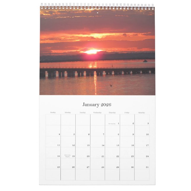 Calendário 2011 do nascer do sol (Jan 2026)