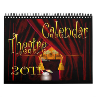 calendário 2011 do teatro