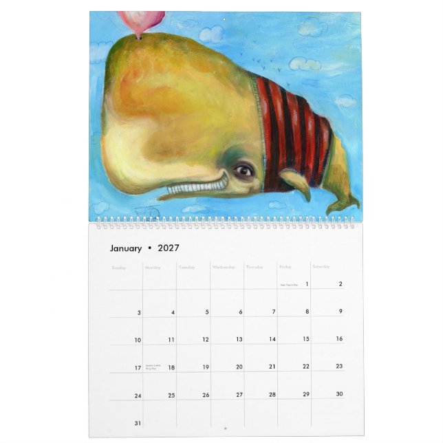 Calendário 2012 a arte de estúdios de Díaz da (Jan 2027)