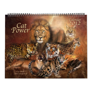 Calendário 2012 da arte de Cat Power