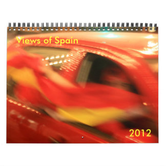 Calendário 2012 da espanha