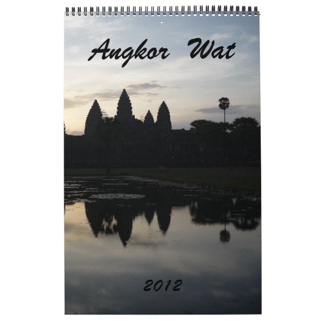 calendário 2012 de Angkor Wat (Capa)