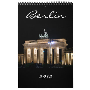 calendário 2012 de Berlim