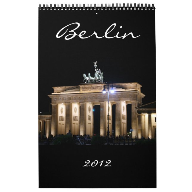 calendário 2012 de Berlim (Capa)