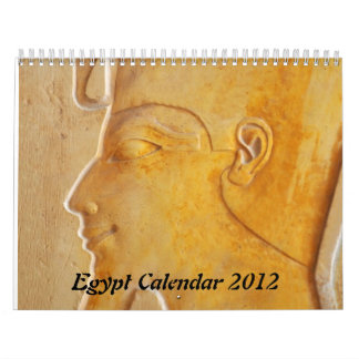 Calendário 2012 de Egipto