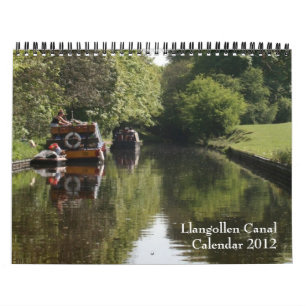 Calendário 2012 do canal de Llangollen