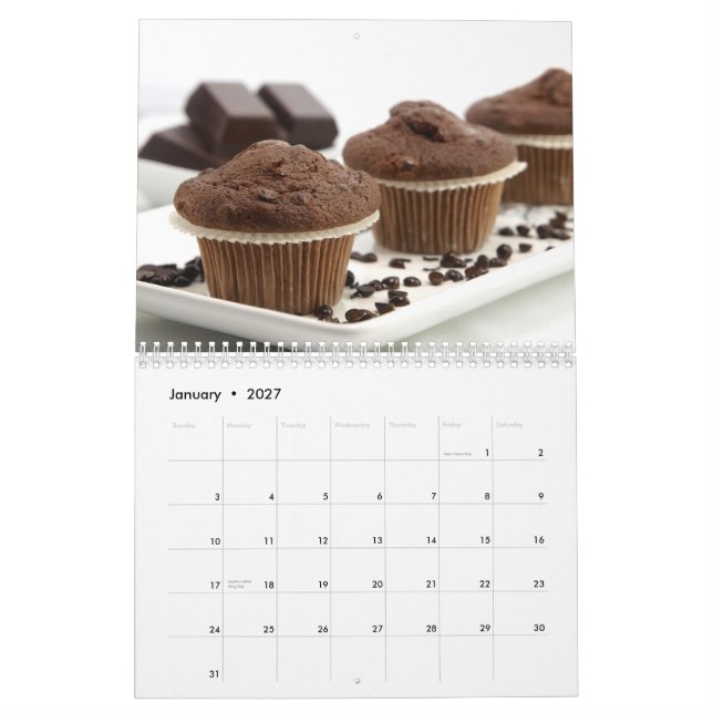 Calendário 2012 do chocolate (Jan 2027)