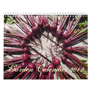 Calendário 2012 do jardim