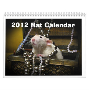 calendário 2012 do rato