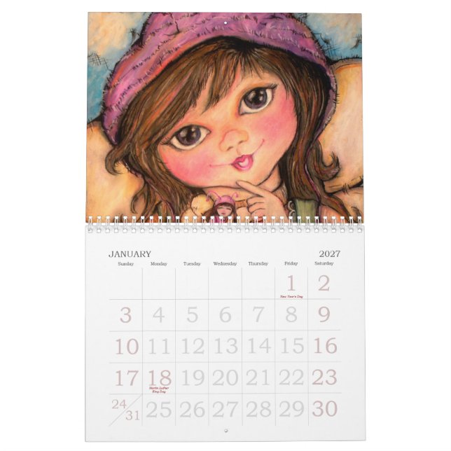 Calendário 2012 dos melhores amigos de Minis do (Jan 2027)